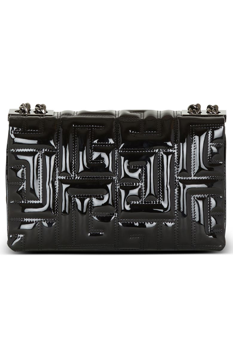 Balmain Small 1945 Soft Monogram Quilted Leather Shoulder Bag, Alternate, color,