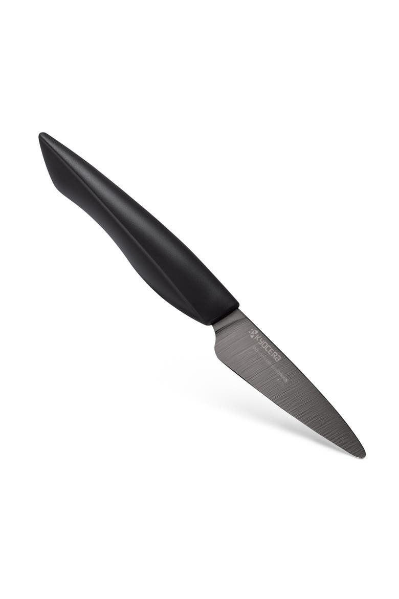 INNOVATIONblack® 3-Inch Ceramic Kitchen Paring Knife, Main, color, Black