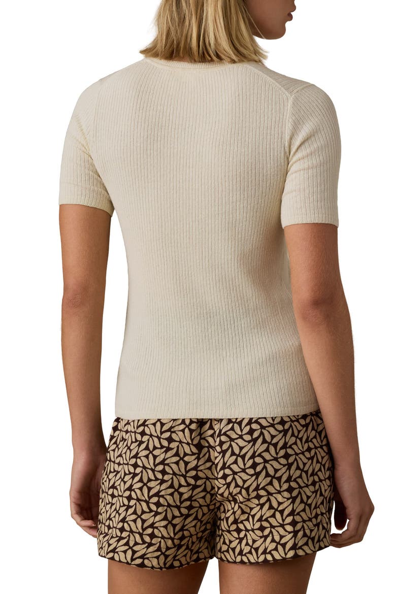Miramar Linen & Cotton T-Shirt, Alternate, color, SUMMER SAND