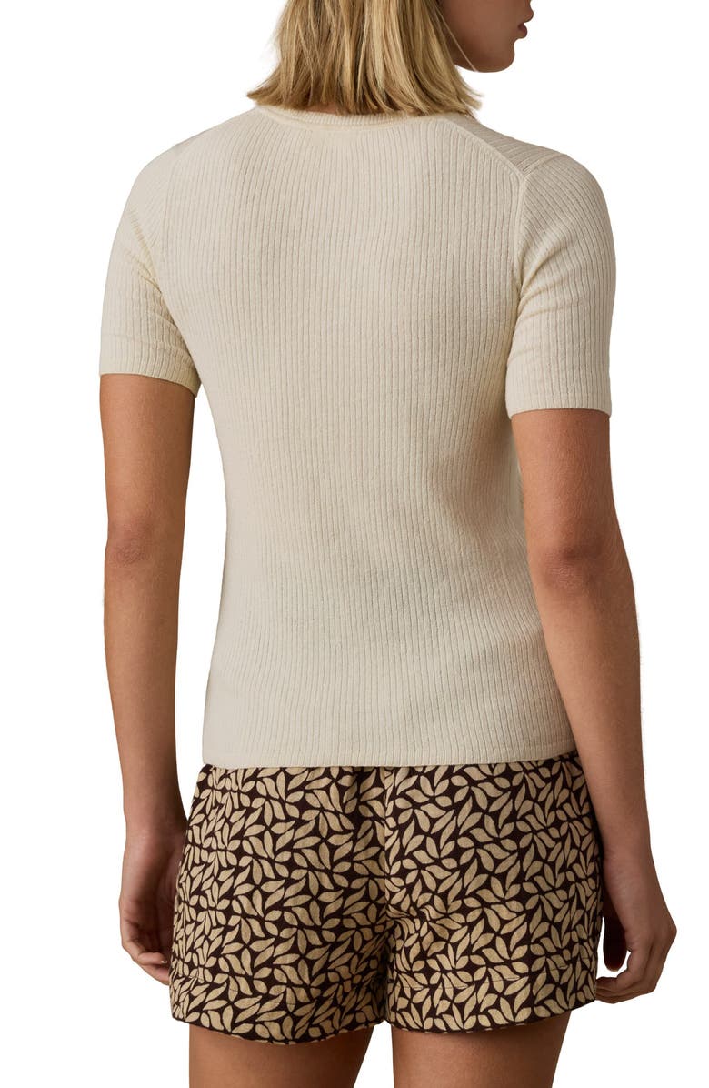 Faherty Miramar Linen & Cotton T-Shirt, Alternate, color,