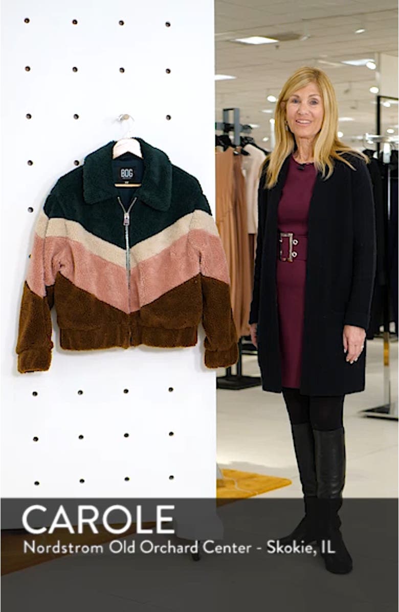 Chevron Teddy Coat, sales video thumbnail