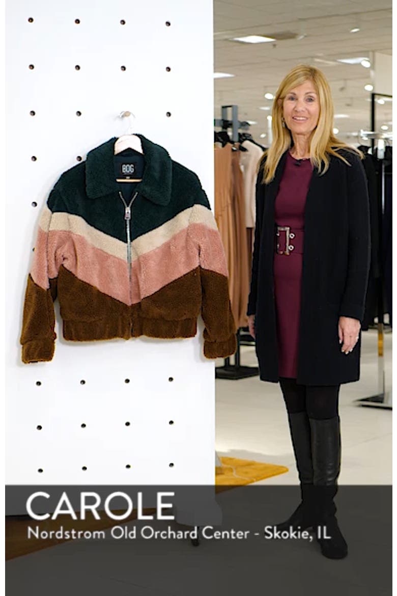 Chevron Teddy Coat video