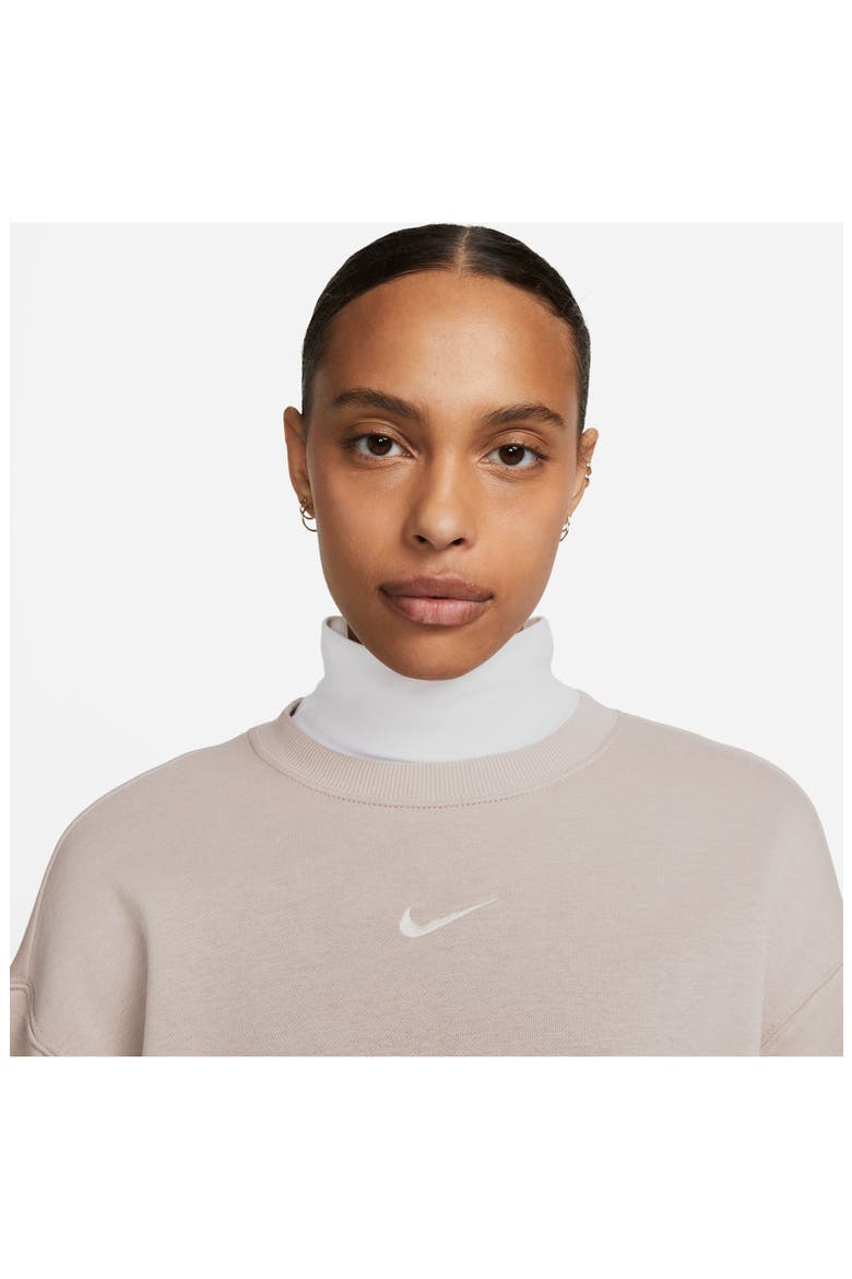 Sportswear Phoenix Sweatshirt, Alternate, color, DIFFUSED TAUPE/ SAIL