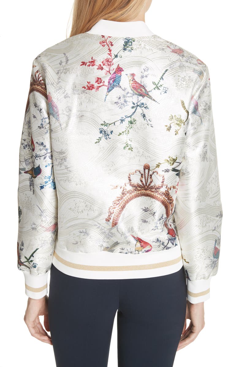 Ted Baker London Ornate Opulent Fauna Bomber, Alternate, color,