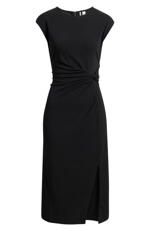 Twist Midi Dress