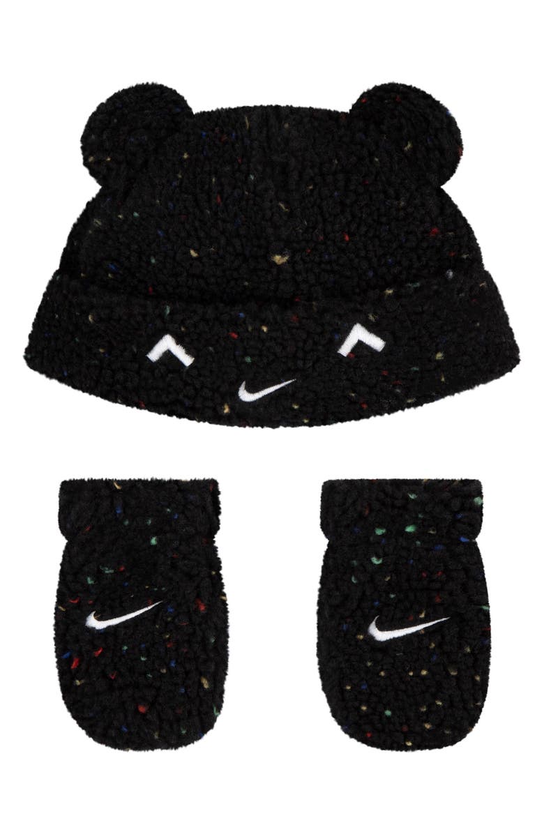 Nike Cozy Comfort Peak Beanie & Gloves Set, Alternate, color, F69multi/B