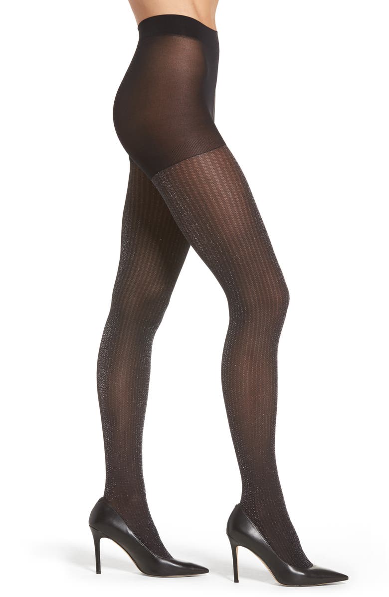 Chelsea28 Lurex Stripe Tights, Main, color,