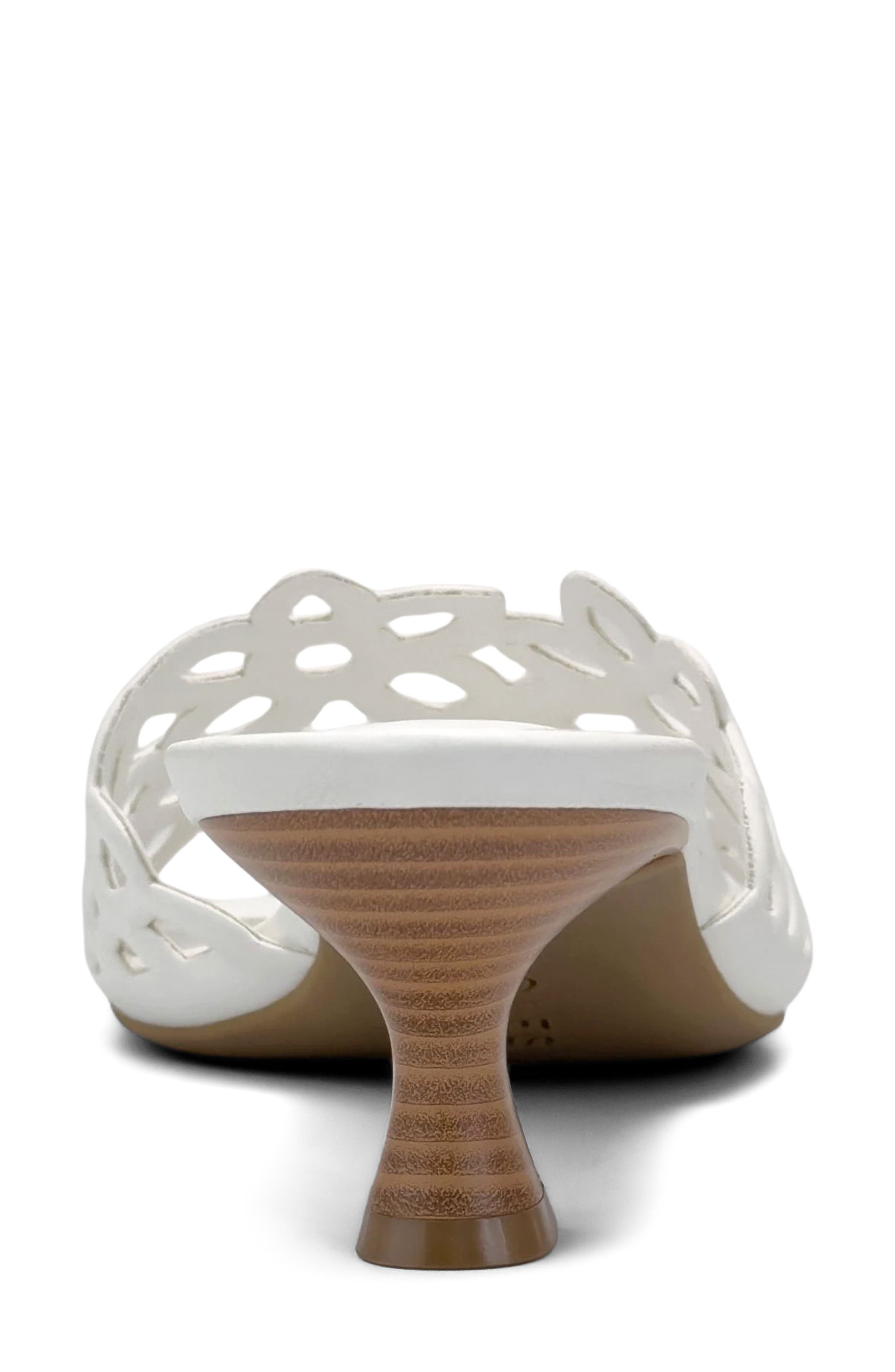 Aerosoles Kirah Sandal, Alternate, color, Bright White Fx Nappa