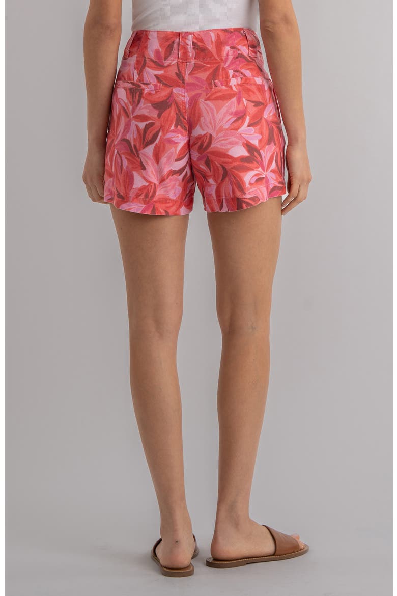 Katie Drawstring Shorts, Alternate, color, RED/ FUSCHIA