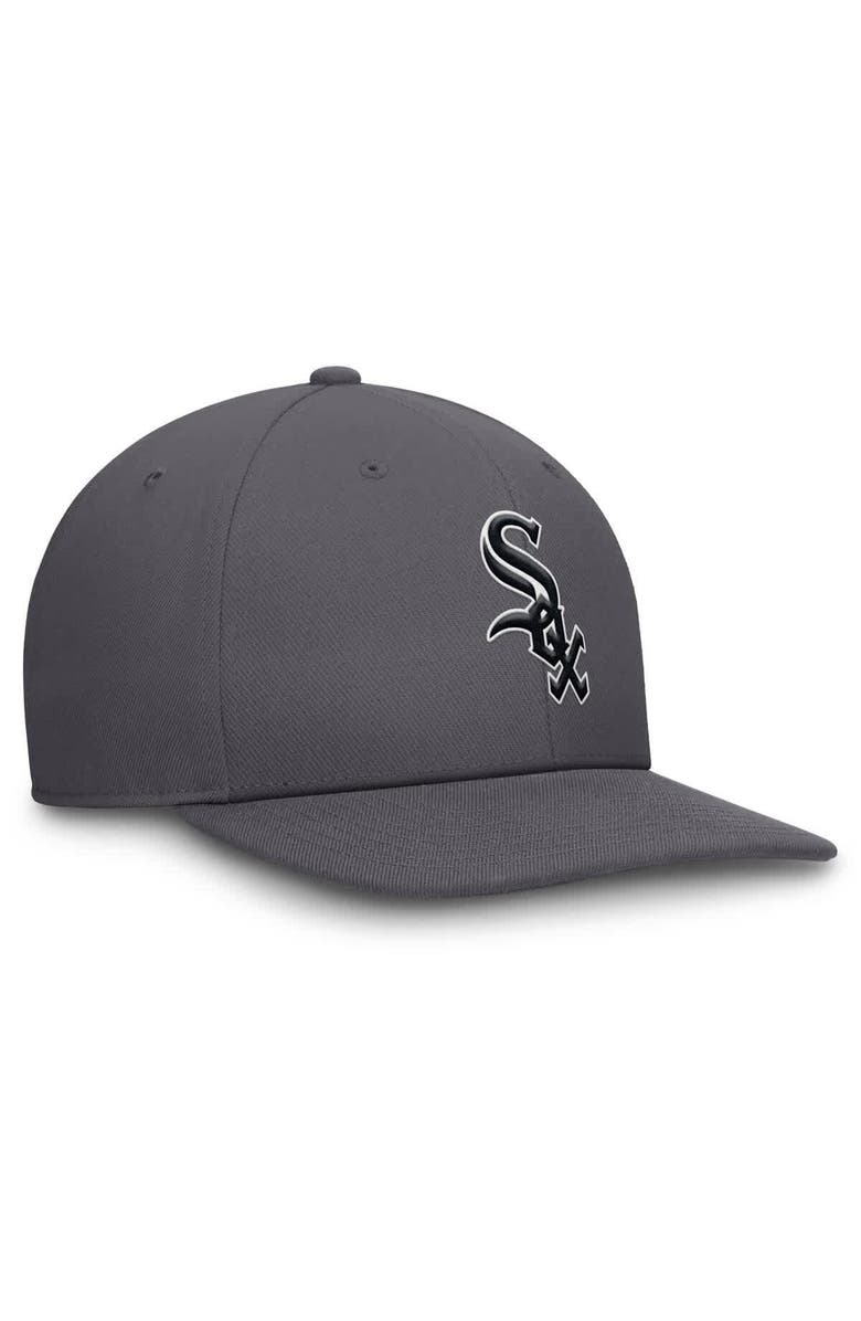 Nike Men's Nike Gray Chicago White Sox Pro Performance Snapback Hat, Alternate, color, Gray