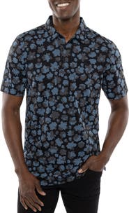 TravisMathew By The Wharf Floral Print Polo