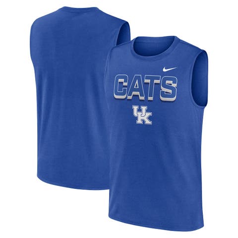 Men's Nike Royal Kentucky Wildcats Primetime Tricode Legend Performance Tank Top