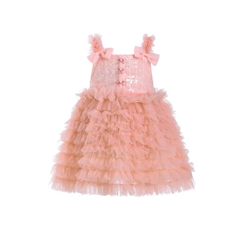 Bow Tiered Tulle Dress (Baby)