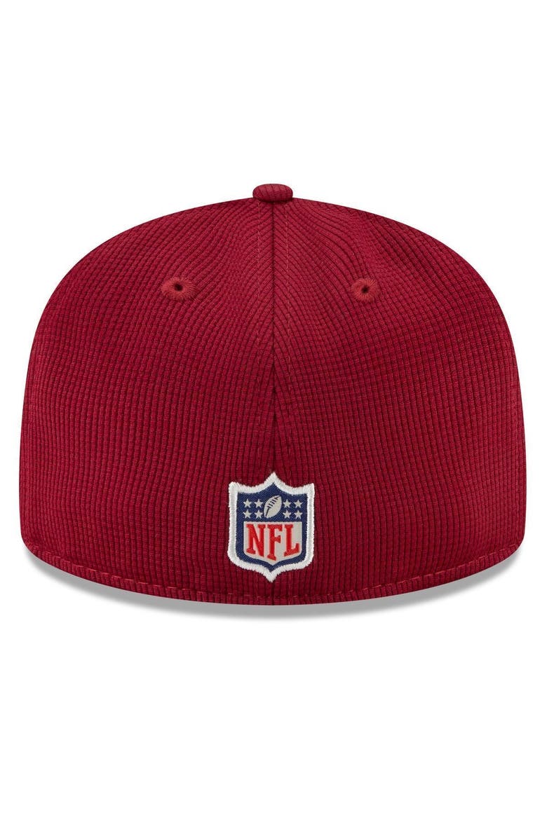 Men's New Era Burgundy Washington Football Team 2021 NFL Sideline Home 59FIFTY Fitted Hat, Alternate, color, Burgundy