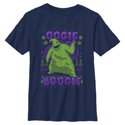Boys' Oogie Boogie Ugly Sweater Short Sleeve Graphic T-shirt