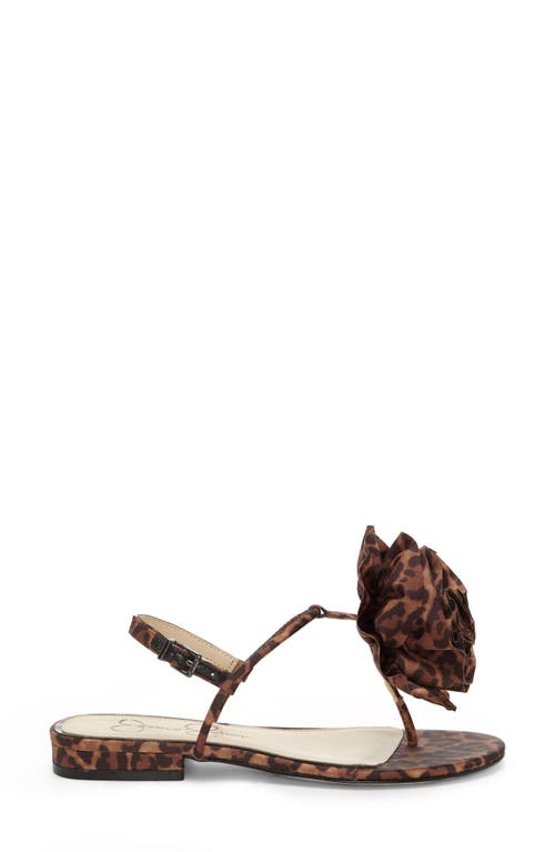 Jessica Simpson Kirah Sandal In Animal Print