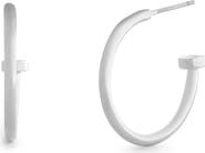 COACH Small Core Hoop Earrings