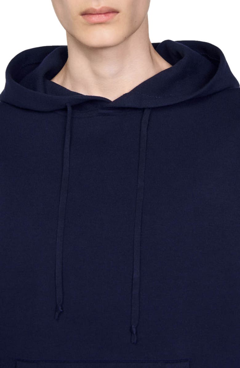 SANDRO Knit hoodie, Alternate, color, 