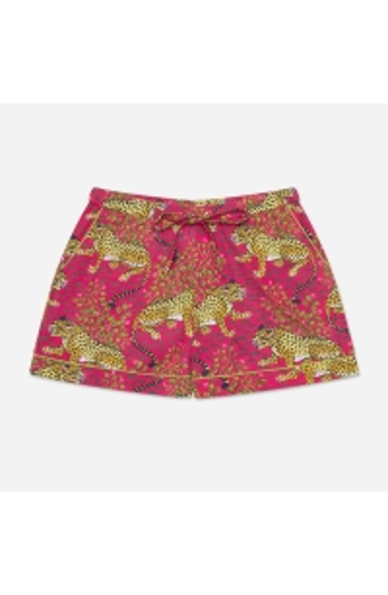 Printfresh PJ Shorts, Alternate, color, Hot Pink