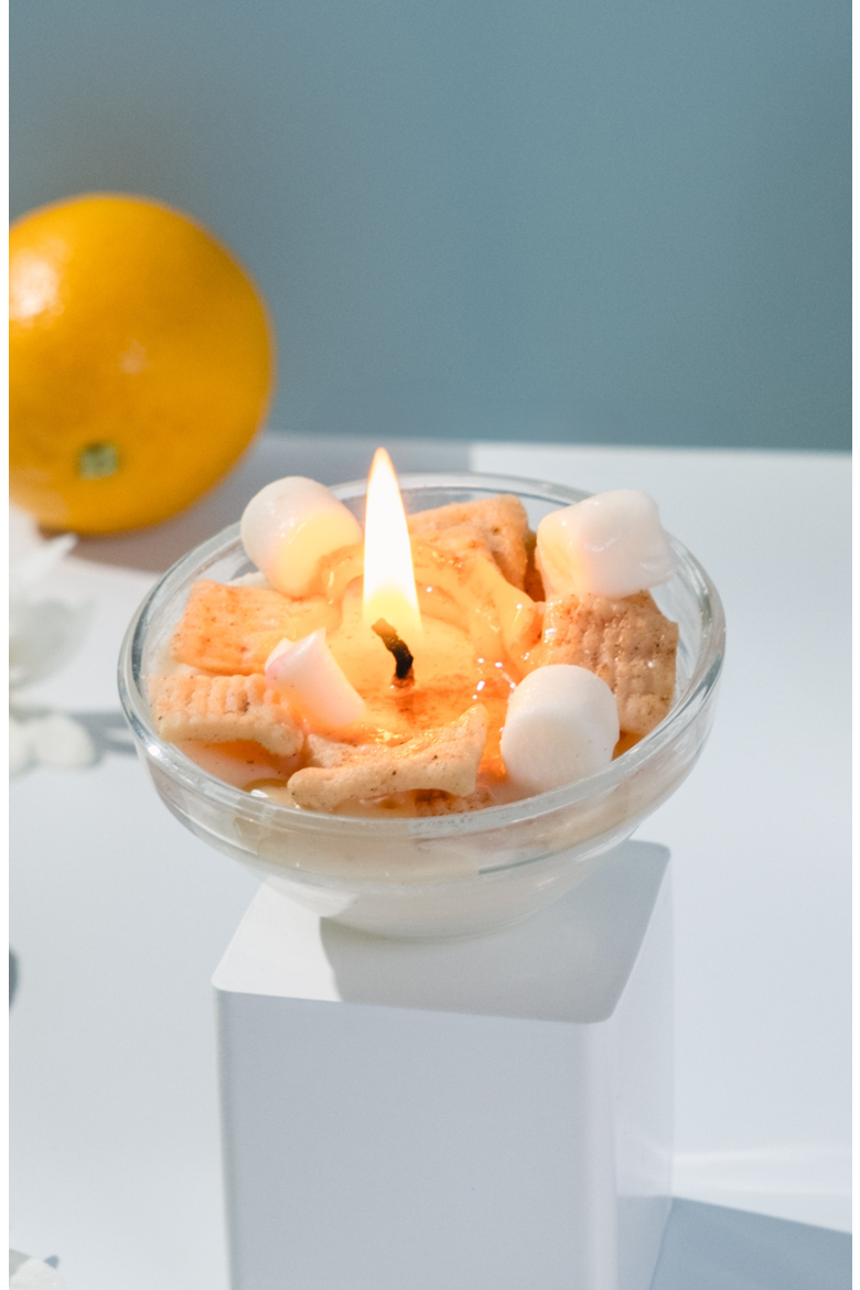 Mini Cereal Candle Bowl Set, Alternate, color, Multicolored Pastel