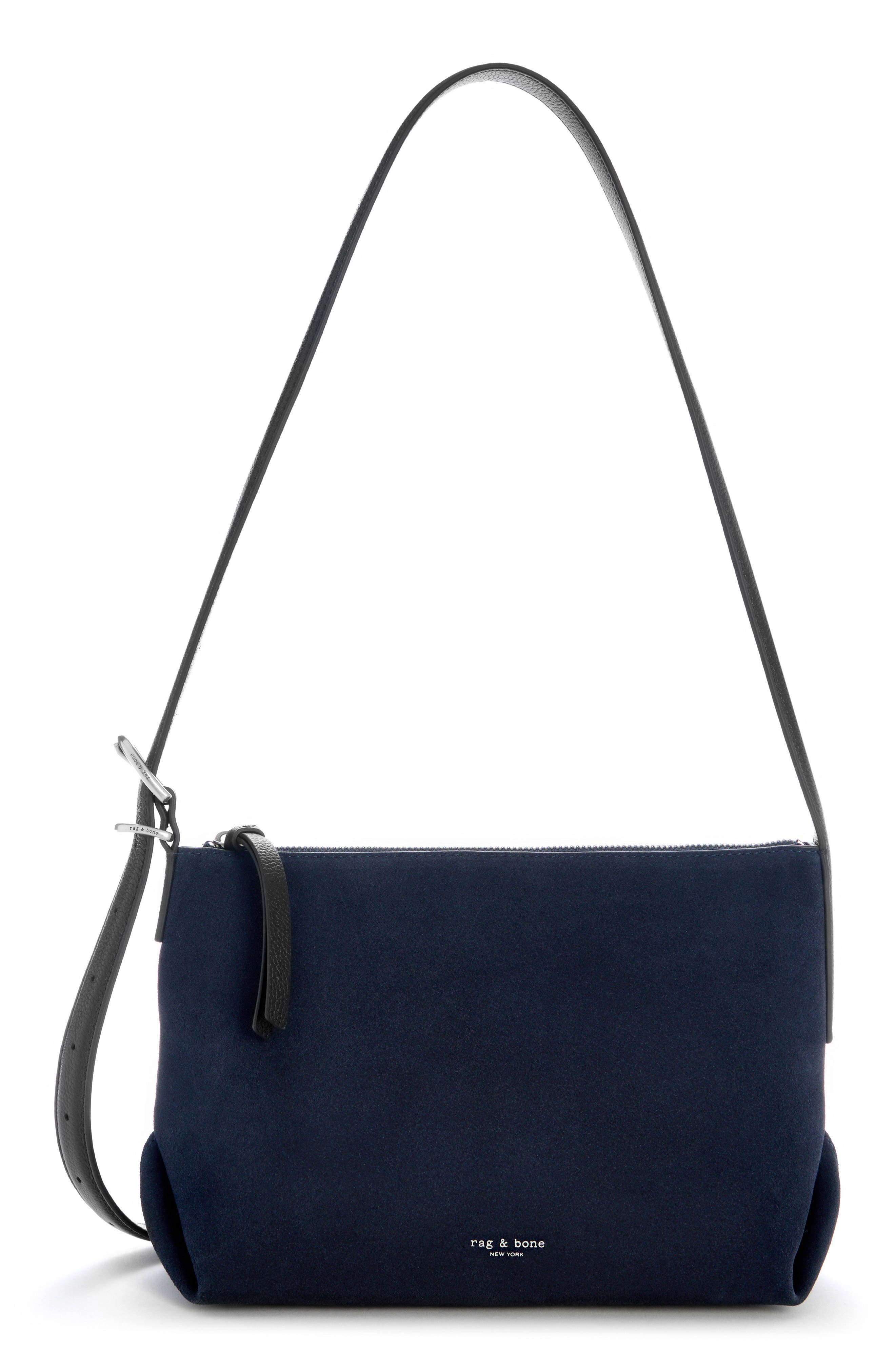 Uptown Convertible Shoulder Bag, Main, color, NAVY