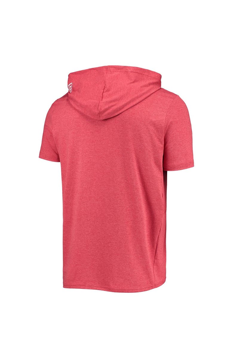 New Era Men's New Era Heathered Red Boston Red Sox Hoodie T-Shirt, Alternate, color, 