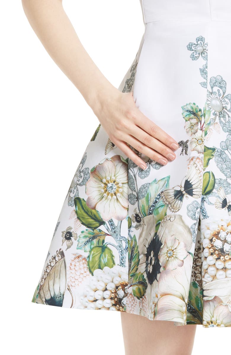 Ted Baker London Yvetta Fit & Flare Dress, Alternate, color, 