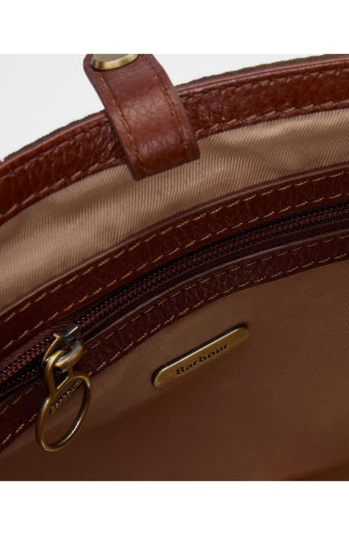 Barbour Cedar Tartan Bucket Tote In Multi