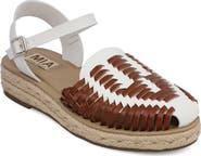 MIA Limited Edition Eshani Ankle Strap Espadrille Sandal