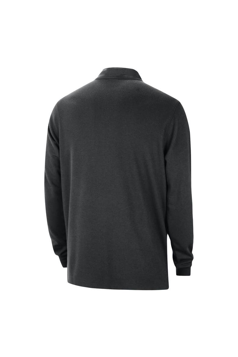 Men's Nike Black San Antonio Spurs Authentic Performance Half-Zip Jacket, Alternate, color, Black