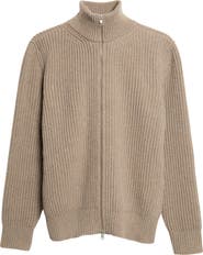 MM6 Maison Margiela Wool Blend Rib Cardigan