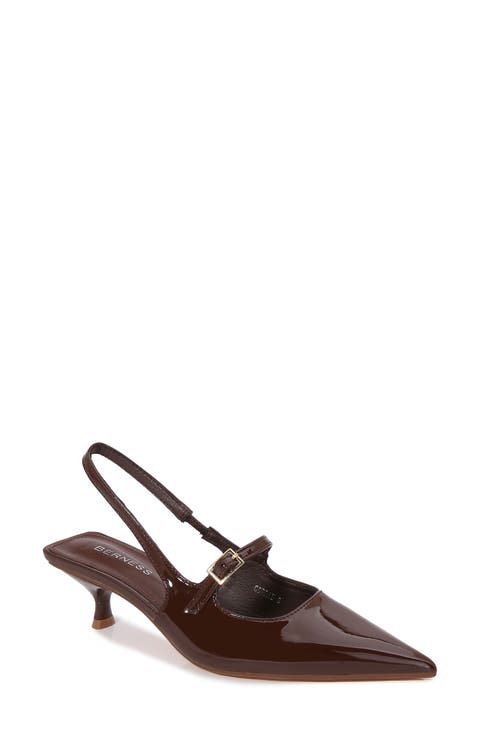 Corrie Kitten Heel Slingback Pump (Women)