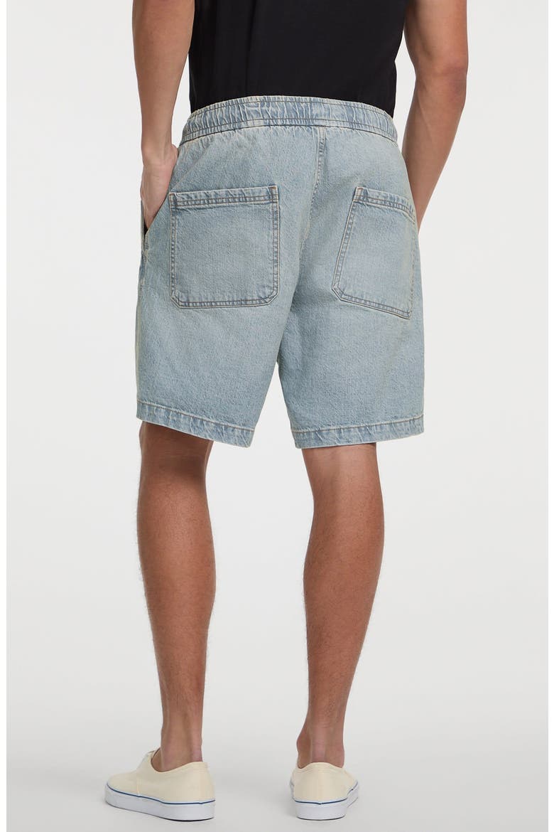 Denim Drawstring Shorts, Alternate, color, GAL1