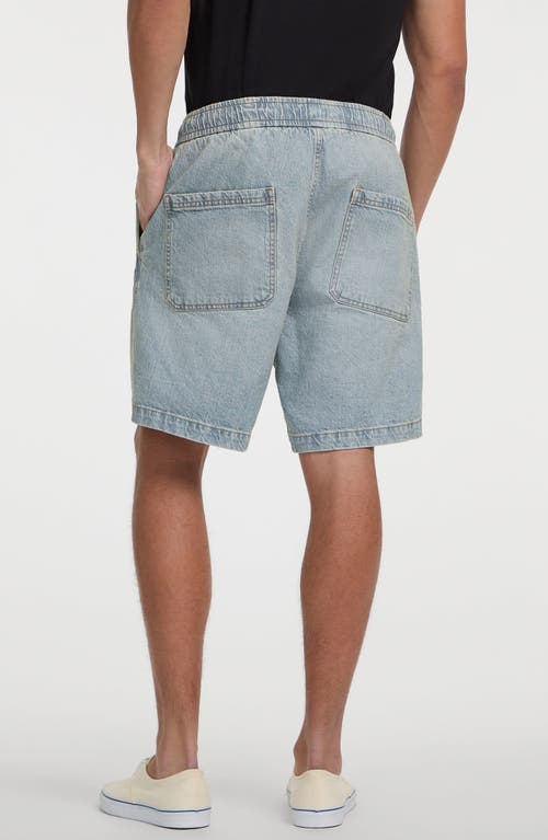 Guess Jeans Denim Drawstring Shorts In Gal1
