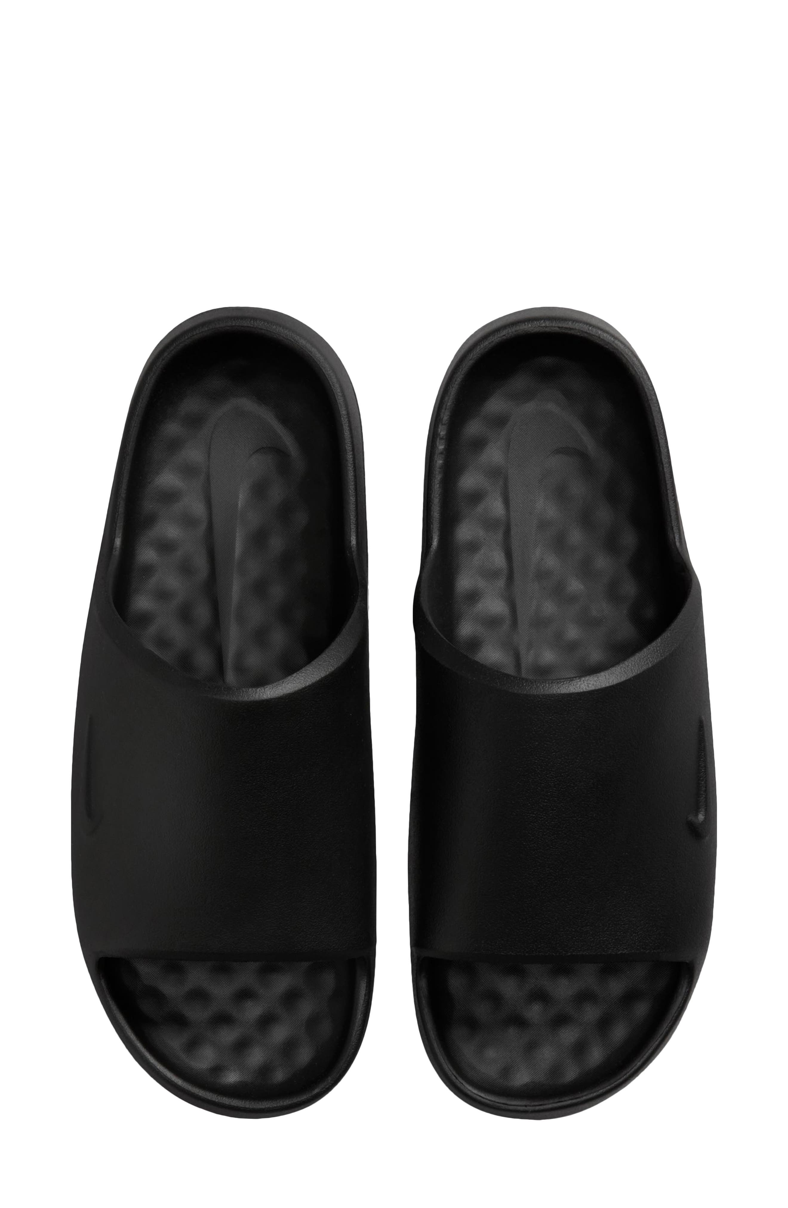 Nike Calm 2.0 Slide, Alternate, color, Black/ Black-Black