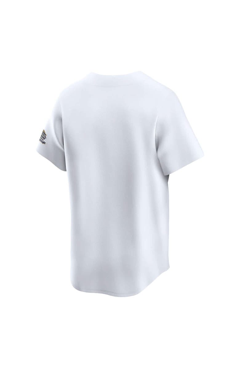 Nike Men's Nike White Houston Astros Throwback Cooperstown Collection Limited Jersey, Alternate, color, White