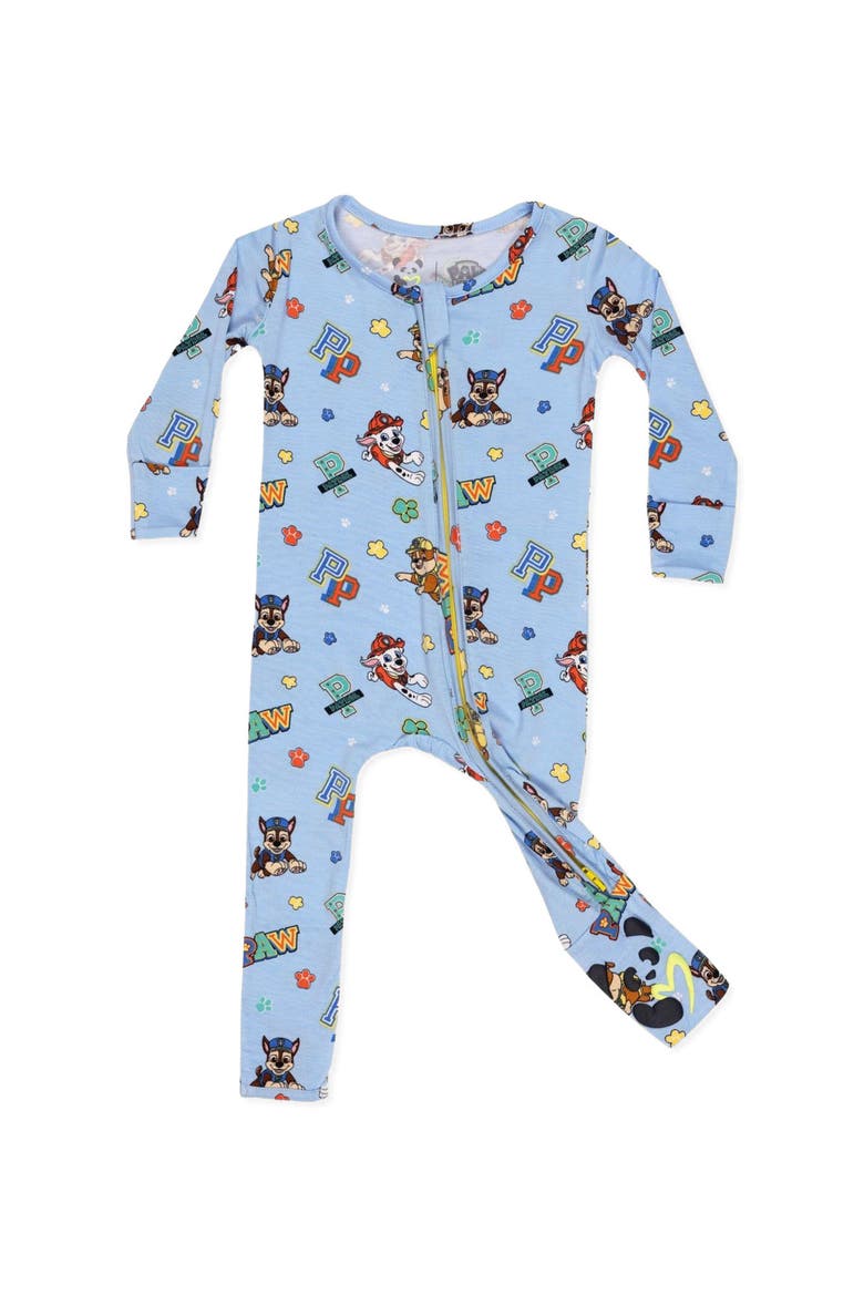 Baby PAW Patrol Varsity Blue Convertible Footie, Main, color, PAW Patrol: Varsity Blue