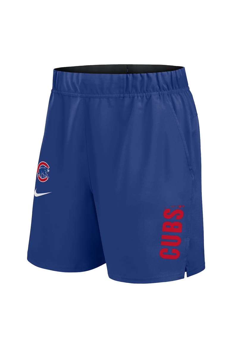 Men's Nike Royal Chicago Cubs Woven Victory Performance Shorts, Alternate, color, Royal