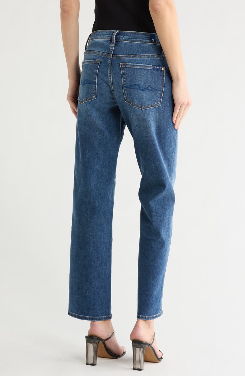 7 For All Mankind Calie Straight Leg Jeans, Alternate, color, Atlanta