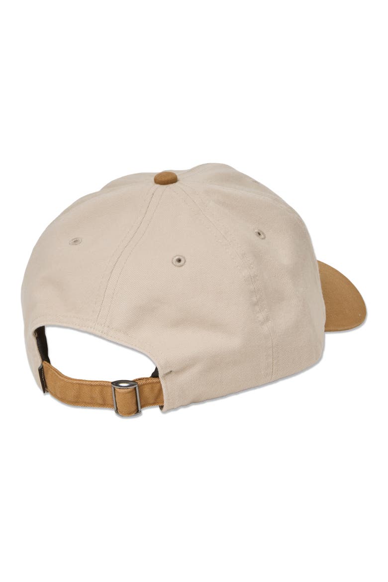 Throwback Cotton Twill Adjustable Baseball Cap, Alternate, color, CATHAY SPICE