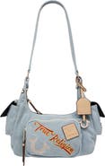 True Religion Multipatch Denim Hobo Bag