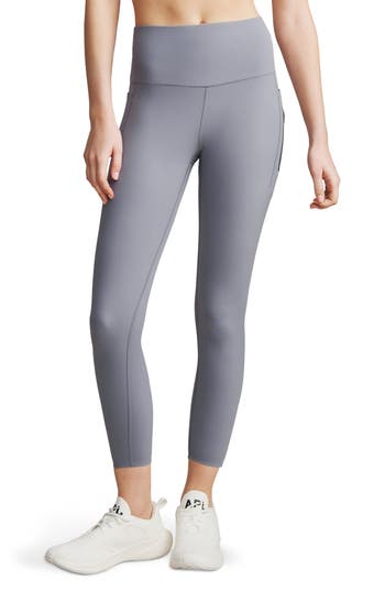 Rhone Breakaway Goldfusion™ Pocket 7/8 Leggings In Gray