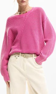 Desigual Mix Stitch Sweater