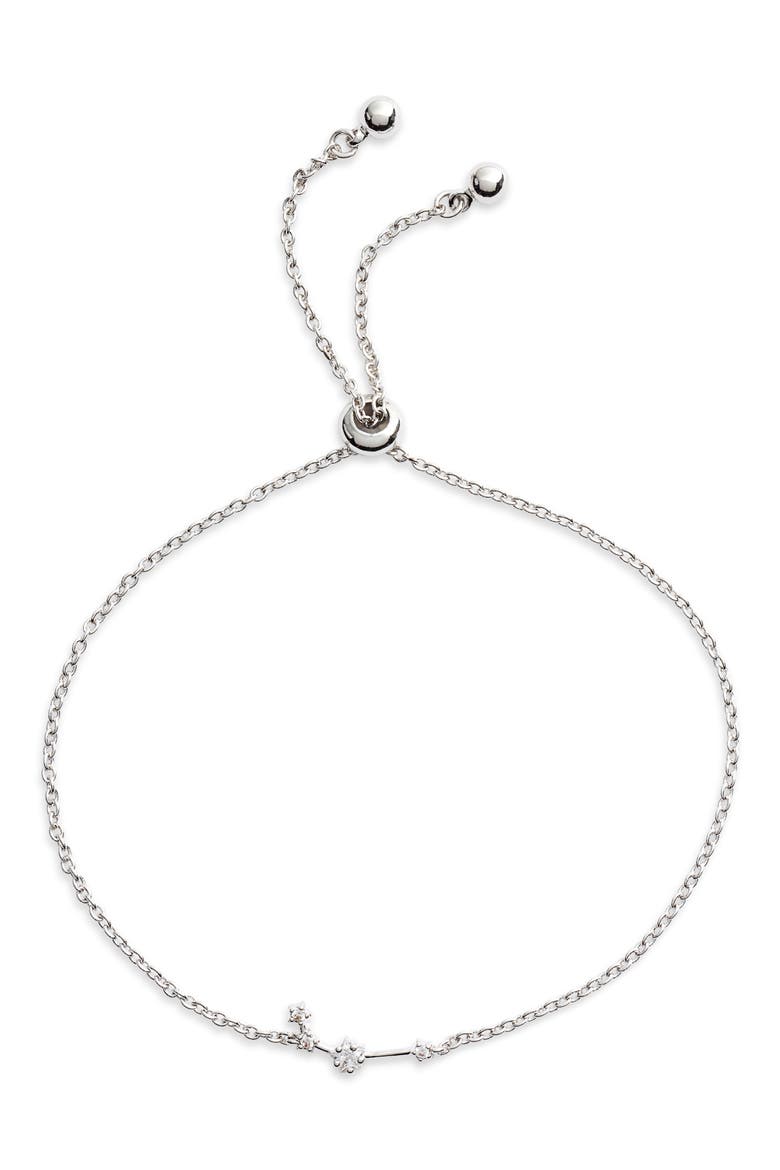 Zodiac Bracelet, Main, color, SILVER ARIES