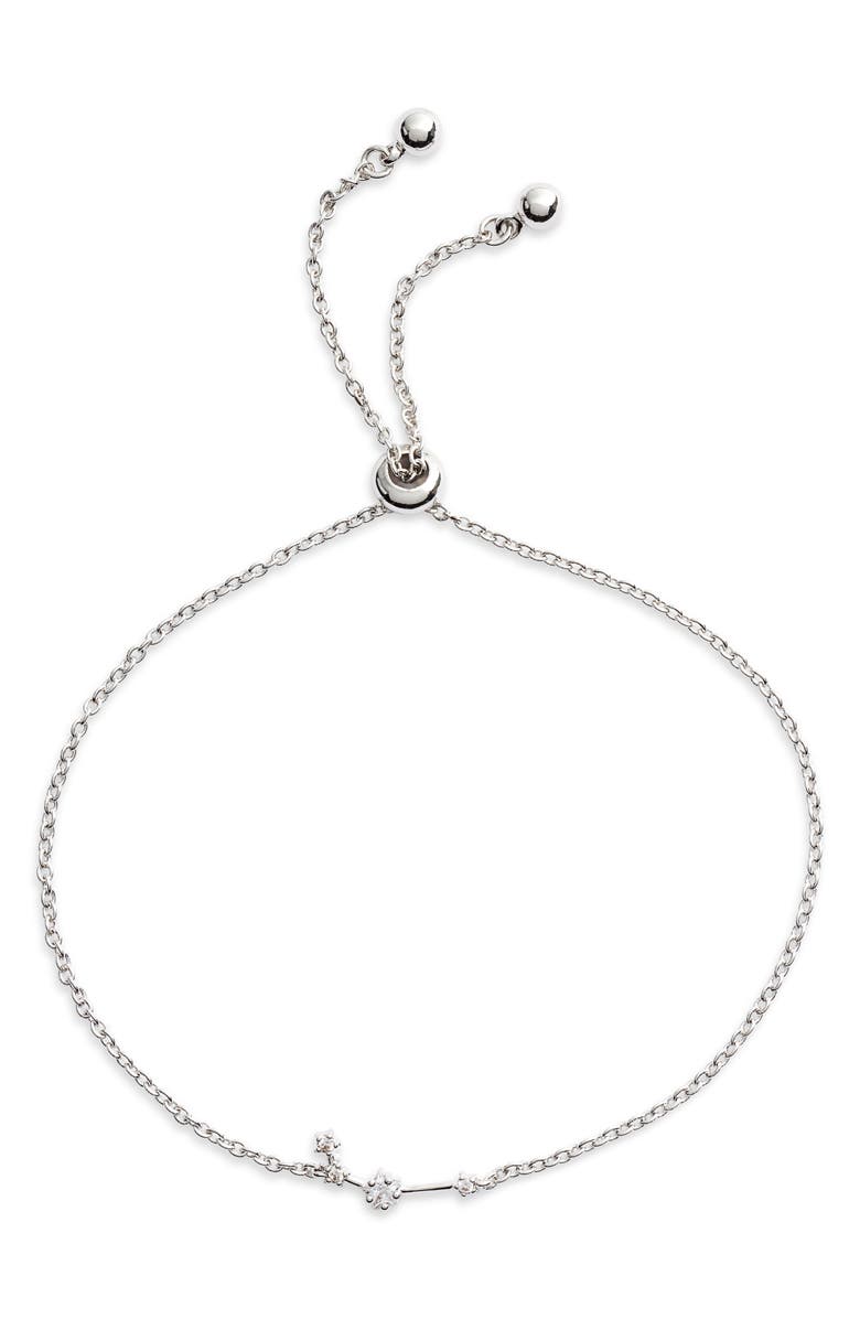 Sterling Forever Zodiac Bracelet, Main, color, Silver Aries