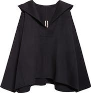 Rick Owens Hooded Cashmere Pullover
