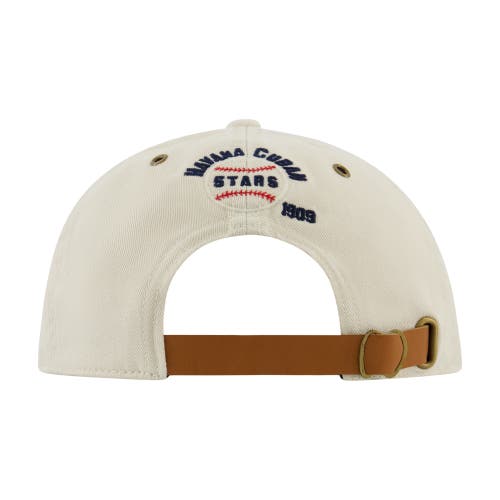 Blue Marlin Havana Cuban Stars 1909 Baseball Cap In White