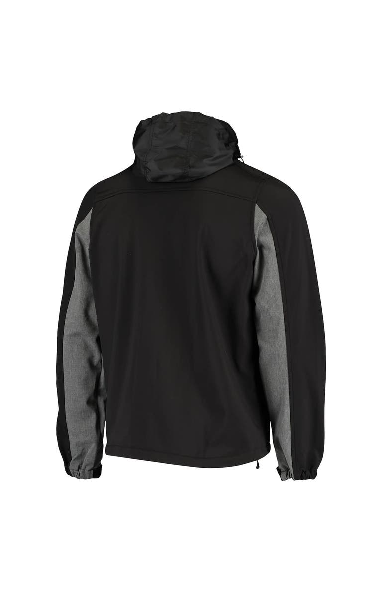 DUNBROOKE Men's Dunbrooke Black Arizona Cardinals Circle Zephyr Softshell Full-Zip Jacket, Alternate, color,
