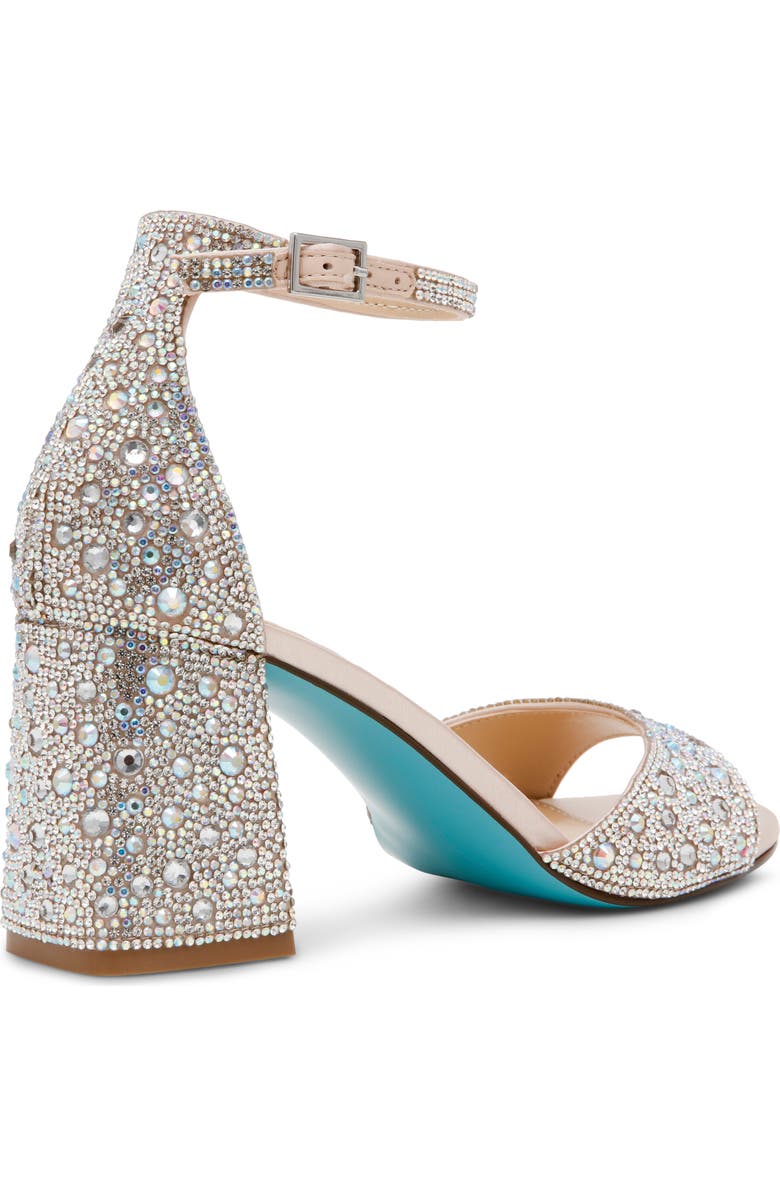 Betsey Johnson Kami Sandal, Alternate, color, Rhinestone