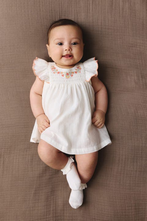 Cotton Bodysuit Dress